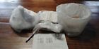 00632b White Hand Crank Food Processor And Chopper With Blades
