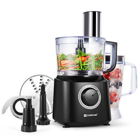 Sk80105456 10-cup Food Processor Vegetable Chopper 2 Variable Speeds For Chopping Slicing