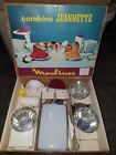 115-130v Moulinex Combine Jeanette In Original Box Complete Set Great For