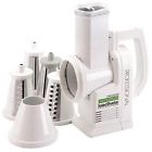 12f82322 Presto Professional Saladshooter Electric Food Slicer White 4894644995640