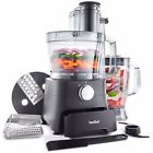 13-295 Vonshef Food Processor Blender Chopper Mixer Storage Draw Matte Black