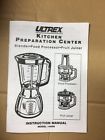 14008 Ultrex Stainless Steel Kitchen Preparation Center Blender Model