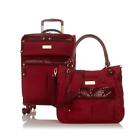 2-piece Samantha Brown Ultra Lightweight Collection Set-nwt-burgundy