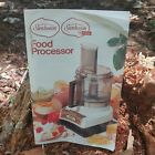 228-3006051b Sunbeam Vista Food Processor Users Manual Book Owners Vintage Rare