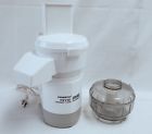 0290001 290001 Presto Minnie Max Food Processor Slicer Shredder Chopper Model