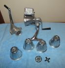 2908520 Rival Kitcheneer Metal Food Processor Meat Grinder With Cones Model
