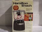 40094728503 Hamilton Beach Stack Press Cup Chopper Black