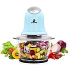 604945059286 Posame New Blue Food Chopper Cup Glass Bowl