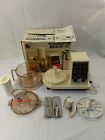 702-4 Hamilton Beach Full Set-food Processor Original Box Manual