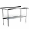 713929541386 Hally Sinks Tables Stainless Steel Table For Prep