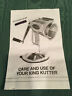 855-am King Kutter New Manual Food Processor