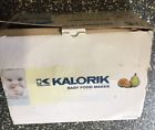 864673 Kalorik Baby Gourmet Food Processor Steamer