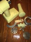 969-04a Oster Vtg Regency Kitchen Center Meat Grinder Attachment Model Yellow