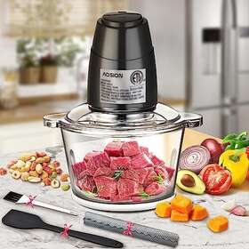 Processor8 Aosion 679833311753 Electric Food Cup Choppervegetable Chopper And Meat Grinder 350w W