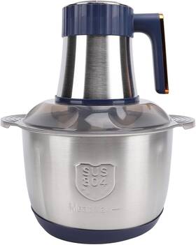 Asixxsixkdmua3v18x-11 Asixxsix Food Processor 500w 5l Chopper Multi Functional Electric Meat Grinder