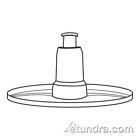 Azq7jeg34xvr-us Waring Commercial Food Processor Sealed Whipping Disc 040072018268
