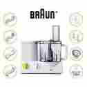 B00vf0ryk8 Braun 12 Cup Food Processor Attachments Kitchen Aid Appliance Preparation Countertop
