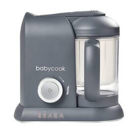 912645 Beaba Babycook Solo 4-in-1 Baby Food Maker Charcoal 4.7 Cup Very Good Condition