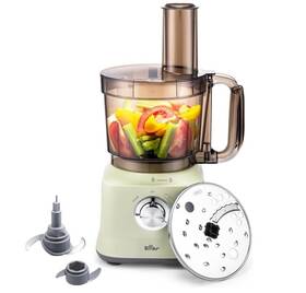 Llj-20e20l1 Bear Llj-e20l1 Retro Style Food Processor Powerful 800 Watt Motor