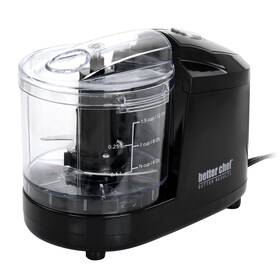Better Chef 636555998419 1.5 Cup Safety Lock Compact Chopper In Black