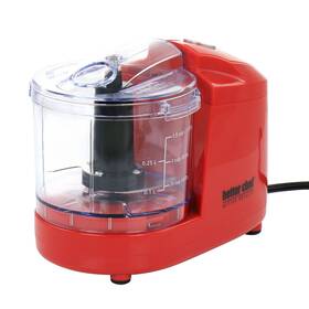 Better Chef 636555998426 Compact 12 Ounce Mini Chopper In Red Small
