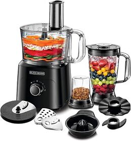 Fx775 Black And Decker 220 Volt Food Processor 5-in-1 750w 220v 240v For Export