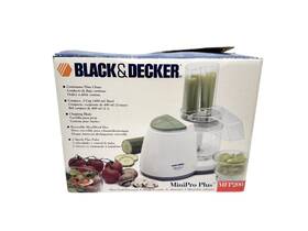 Black Decker 050875512924 And Mini Food Processor Minipro Plus 2 Cup Chopper 2000 Open Box