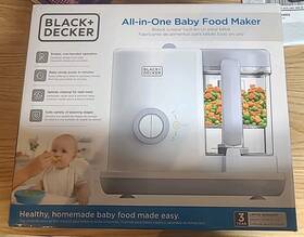 Bdxfmb82-u-b Black Decker 400 Milliliter All In 1 Baby Food Maker With Steam Time Used