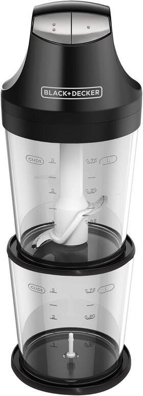 Ps1000b Black Decker Cup Ergo Chopper With Two Nestable Bowls