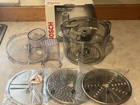 Muz6tss Bosch Muz 6 T Ss Slicer Shredder Attachments Accessory For Muz-6 With 3 Blades