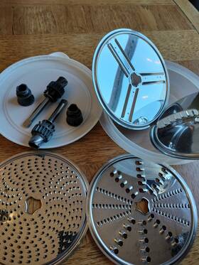 Bosch Muz7ts5 Bosh Slicer Shredder Blades / Drive Shaft Disk Holder