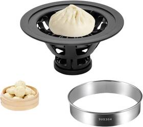 Km-035 Brand Dhlxyzt Baozi Maker Machine With Dough Skin Cutters