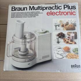 Braun 069055801710 Multipractic Plus Uk20 Made Germany Nib Food Processor