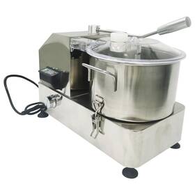 Cosdj7xz1kn Brisunshine 6l 1.8kw Commercial Food Processor Chopper Stainless Steel 2 Removable Blades