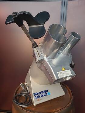 Xl202765 Brunner Anliker 2020 Xl Food Processor Vegetable Cutting Machine