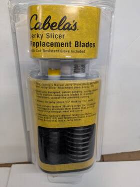 4202115 Cabelas 858190005561 Jerky Slicer Replacement Blades For 4202098 And