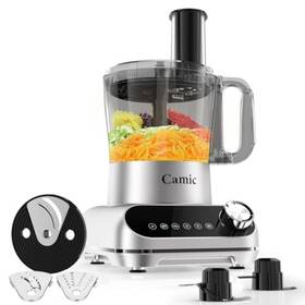 09080727 Camic 600w Food Processor 72oz Large Capacity Countertop Electric Vegetable Cho