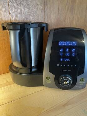 1700 Cecotec 8590 Mambo Kitchen Robot Black 3.3 Litres W
