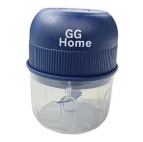 China 198715646696 Gg Home Manual Food Chopper Transparent Bowl With Blue Lid