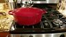 Ci770-33rg Cuisinart Quart Oval Casserole Red Gradient Brand New