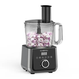 Ckemu 774882504399 Smart Food Processor And Vegetable Chopper 12 Cup Bowl 6 Functions For Chop