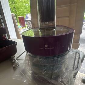 Dhr9 Cooks Essentials Essential Food Processor 7 In 1 Prep Master Purple