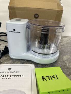 Scedcmc200 Cooks Essentials Mini One-touch 2-cup Food Chopper Light Baby Blue New K62719