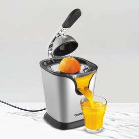 Cfp1200wob Courant Stainless Steel Citrus Juicer Square Design With Powerful Watt Motor