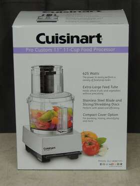 Dlc-8sbcyp1 Cuisinart 086279176653 Food Processor Pro Custom 11 Cup Brushed Chrome