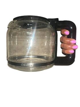 1221fhk Cuisinart Coffee Decanter Pot Only For Replacement Part Model # Logo Cup