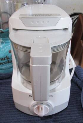 4h03 Cuisinart Baby Food Processor And Bottle Warmer White Tested Video