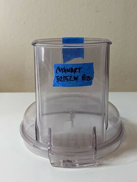 52152w Cuisinart Genuine Replacement Clear Lid And Pusher- Afp-7