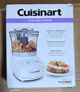 89077097 Cuisinart 3-cup Mini Chopper Cch-3 White