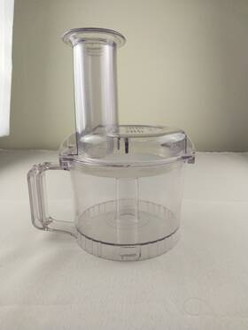 Cbfp-10wb Cuisinart Powerblend Duet Replacement Food Processor Bowl With Lid And Pusher